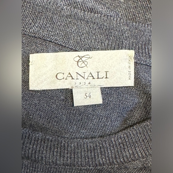 EUC Canali Extra Fine Merino Wool Sweater SZ XL (54) - Picture 2 of 5